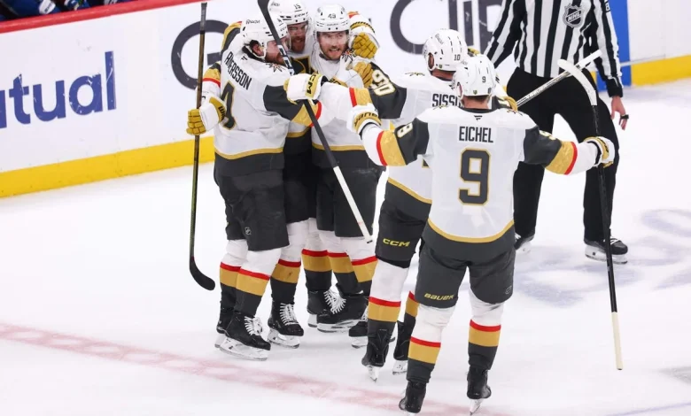A joke became a motto — and now it’s fueling the Golden Knights’ playoff success