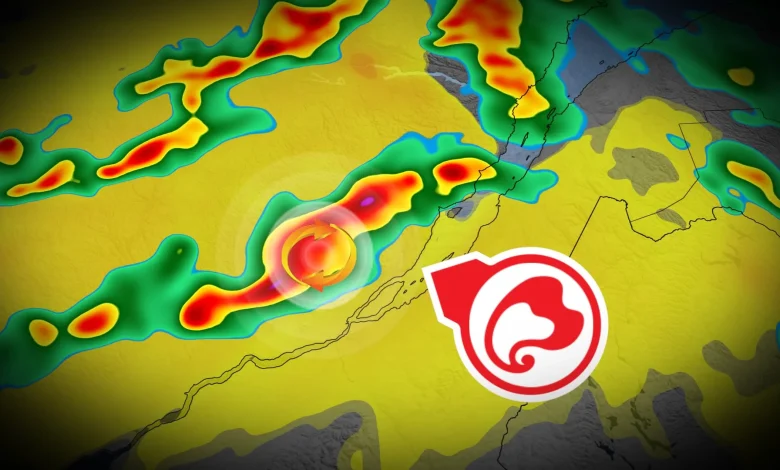 À surveiller mardi : risque d’orages violents et de tornades