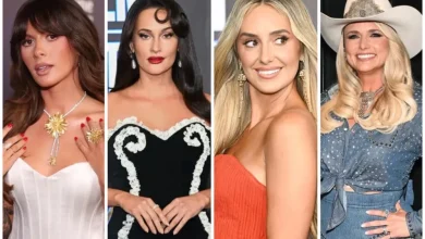 ACM Awards Photo Gallery: Ella Langley, Kacey Musgraves Red Carpet Looks