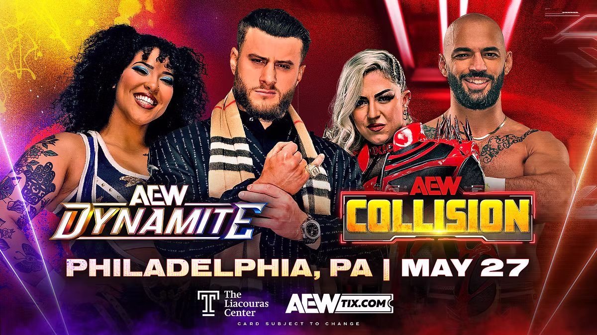 AEW ticket distribution update for tonight’s Dynamite & Collision in Philadelphia