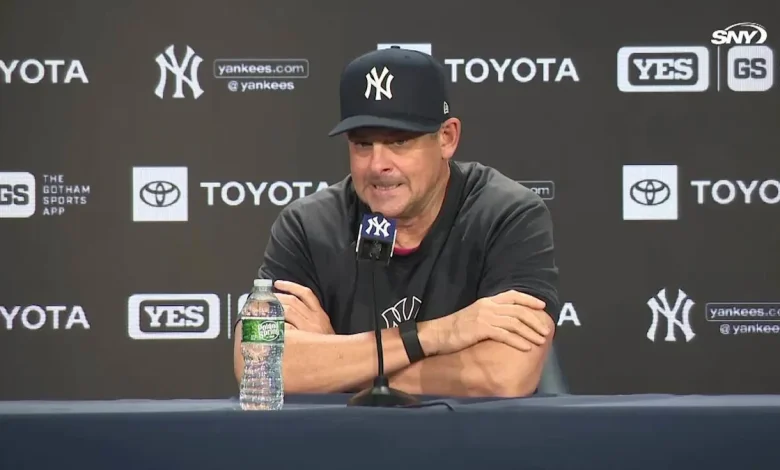 Aaron Boone on Yankees top five prospect Elmer Rodriguez making second big league start