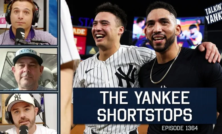 Aaron Boone says Anthony Volpe and Jose Caballero can certainly "coexist" on the Yankees roster. "Caballero's versatility kinda serves as Volpe's versatility too"