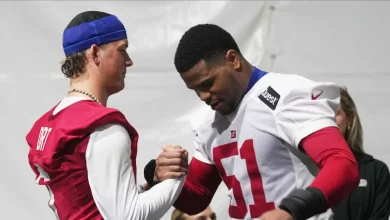 Abdul Carter and Jaxson Dart "spoke earlier as men" after social-media dustup