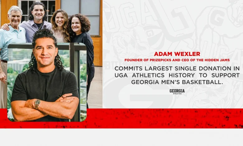 Adam Wexler Commits Largest Single Donation in UGA Athletics History to Support Georgia Men’s Basketball