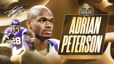 Adrian Peterson 2026 Ring of Honor Inductee