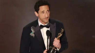 Adrien Brody says he shouldn't take 'a paddling' for longest Oscar speech in history