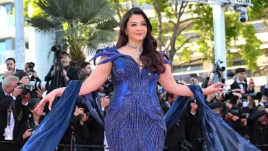 Aishwarya Rai Finally Takes Over Cannes Red Carpet In A Stunning Blue Amit Aggarwal Gown