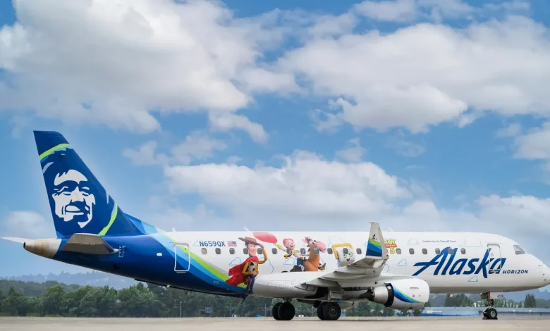 Alaska Airlines brings spirit of friendship and adventure to the skies with new 'Toy Story 5' livery on Horizon Air