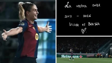 Alexia Putellas dice adiós al Barcelona: "Siempre seré una culé más"
