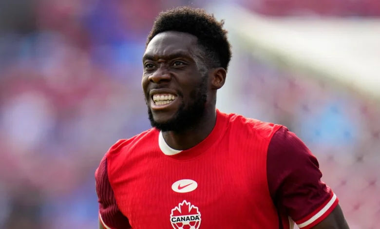 Alphonso Davies expected to play at World Cup but won't be ready for opener, coach says