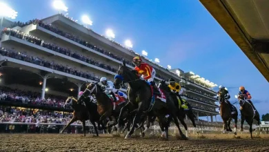 Always a Runner wins the 152nd Kentucky Oaks, the first to run under the lights in prime time