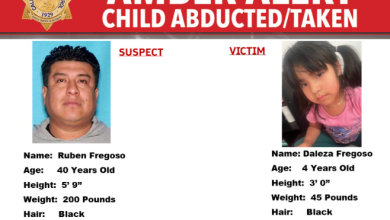 Amber Alert issued for 4-year-old child abducted from Los Angeles, police say