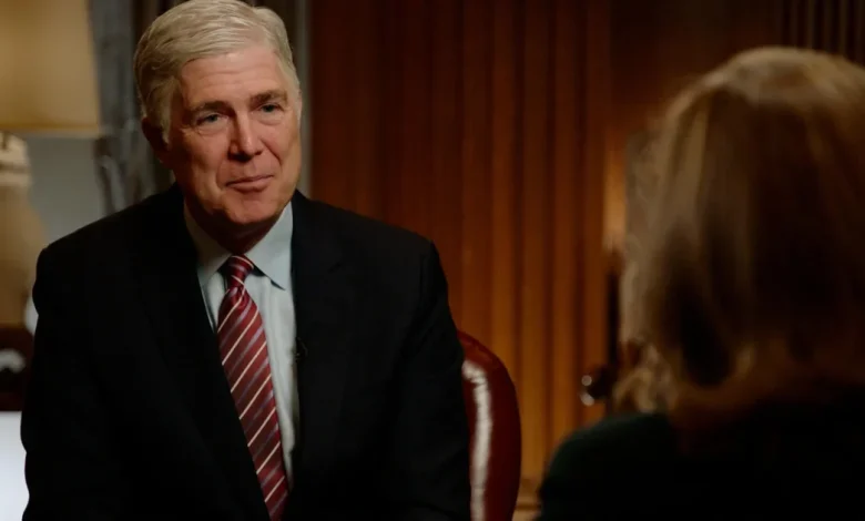 Amid attacks by President Trump, Supreme Court Justice Neil Gorsuch says "my loyalty is to the Constitution"
