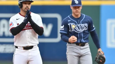 An uncharacteristically rough outing for Drew Rasmussen ends Rays winning streak: Rays 1, Guardians 3
