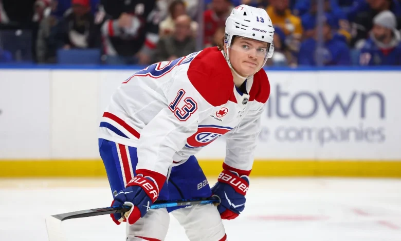 Analyzing why Canadiens' Cole Caufield is in a slump