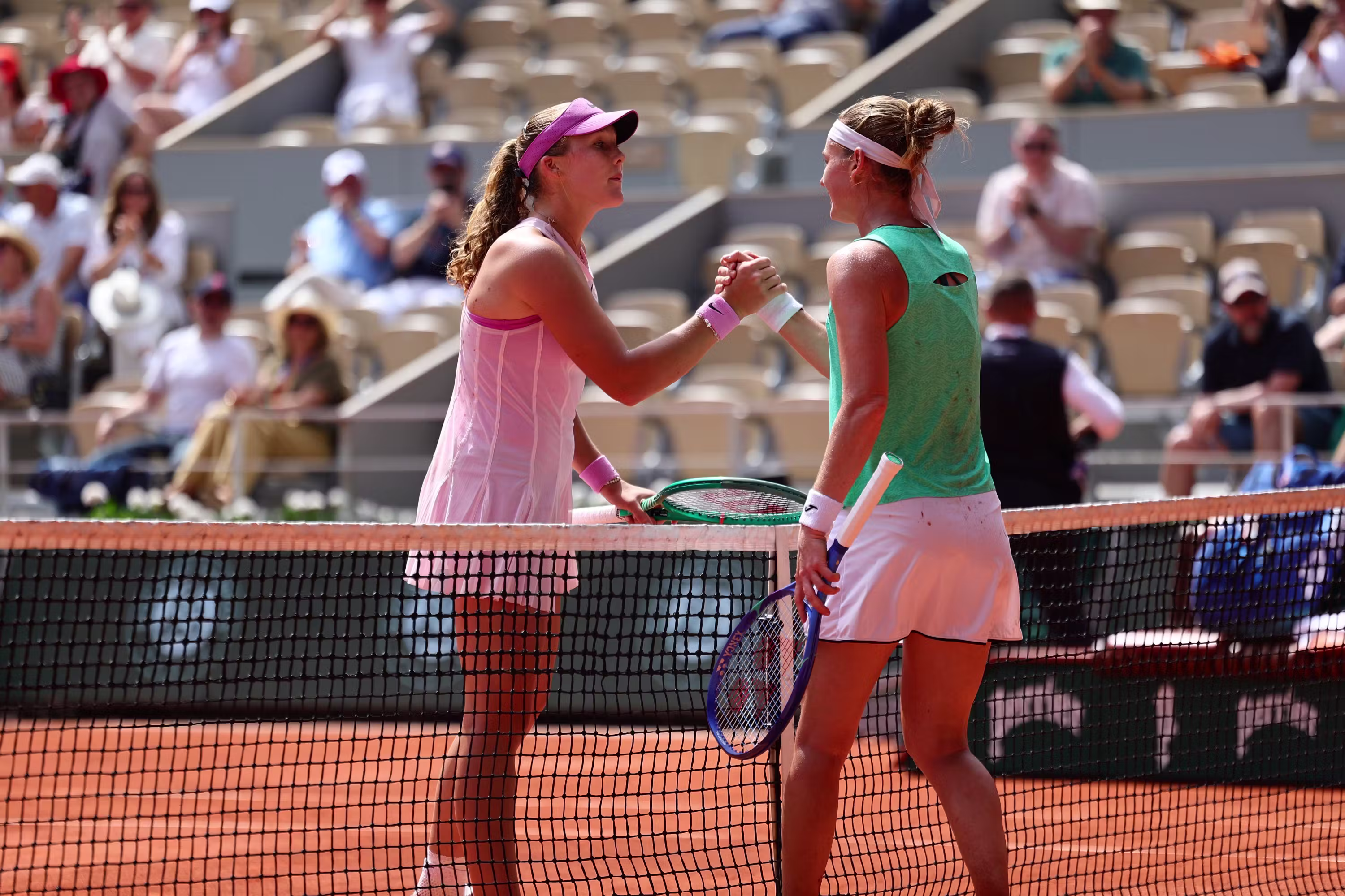 Andreeva pins place in RG business end