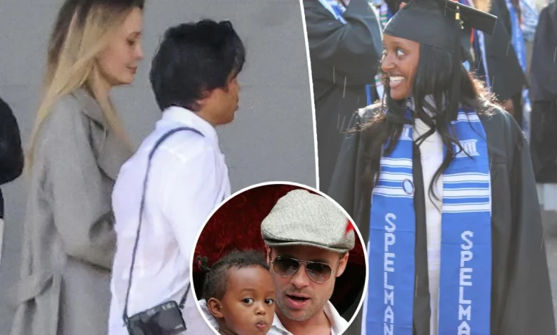 Angelina Jolie, family support daughter Zahara at graduation ceremony without Brad Pitt
