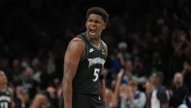 Anthony Edwards awes Timberwolves with his performance despite knee troubles