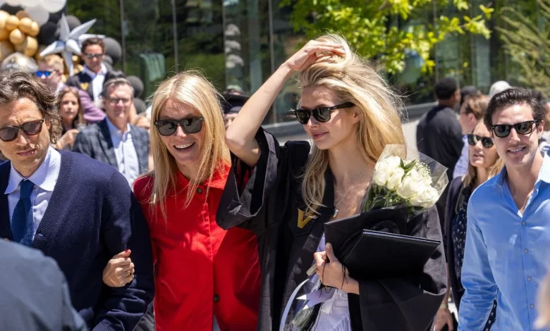 Apple Martin’s Graduation Was a Family Affair in Springtime Style