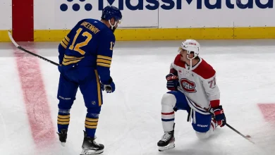 Arber Xhekaj's heated warmup exchange with 6-foot-6 Jordan Greenway adds fuel before game 2