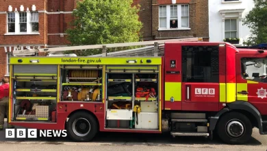 Around 100 firefighters tackle blaze in Golders Green