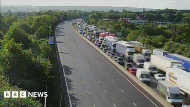 Arrest after car crash causes M6 closure