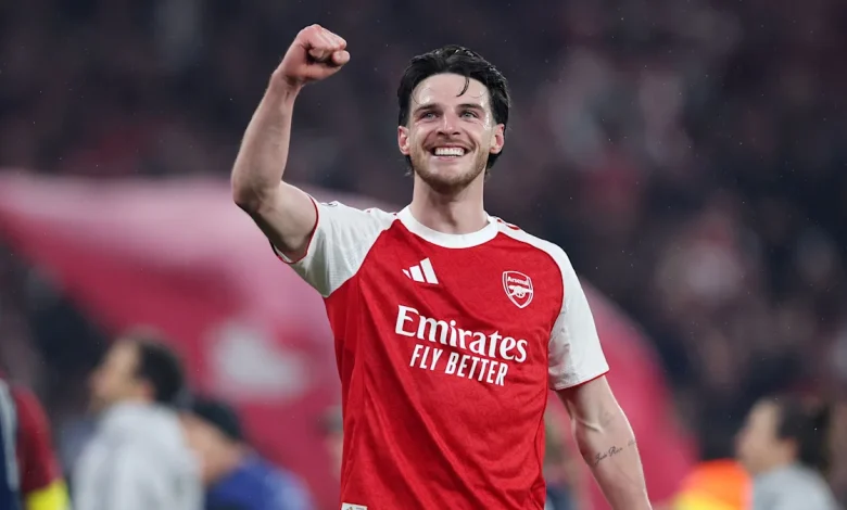 Arsenal & England star Declan Rice responds to ‘vibe controller’ meme