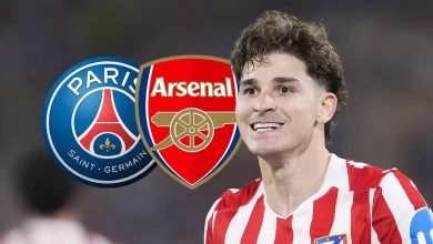 Arsenal in straight shootout with PSG for Julian Alvarez as stunning SWAP deal lined up