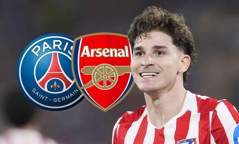 Arsenal in straight shootout with PSG for Julian Alvarez as stunning SWAP deal lined up