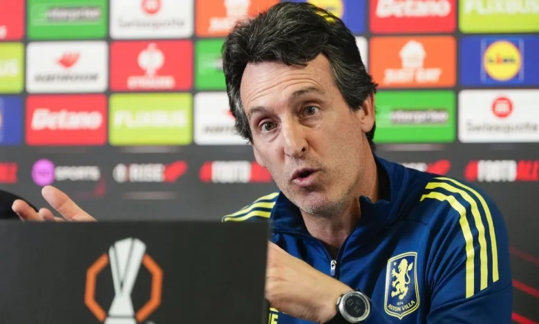 Aston Villa's Unai Emery on final: I'm not Europa League 'king'