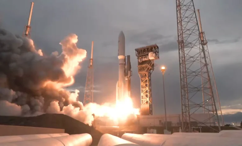 Atlas V rocket launches 29 Amazon Leo internet satellites to orbit from Florida