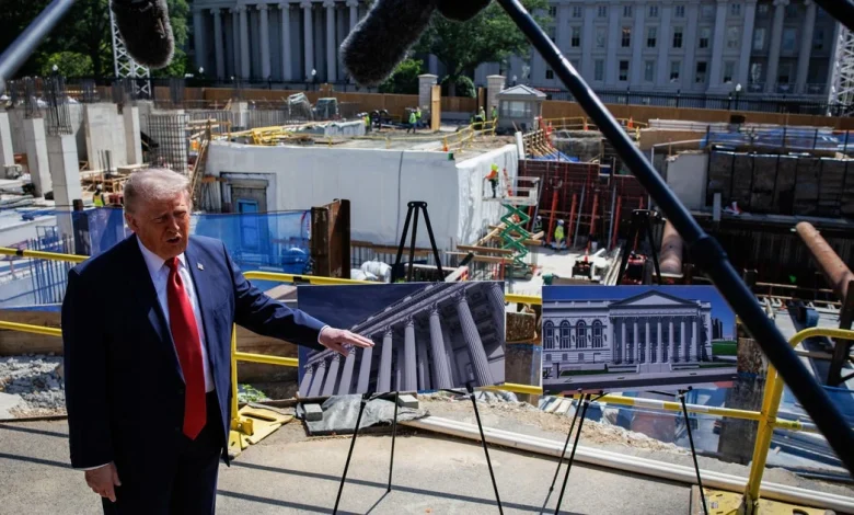 Attorney general files request to resume ballroom construction, citing latest White House shooting