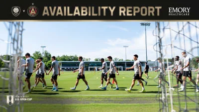 Availability report and match preview: 5-Stripes aim for semifinal berth in Open Cup