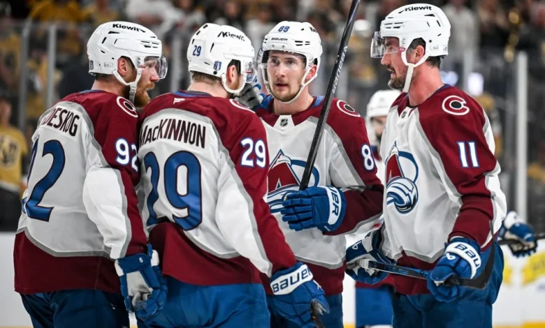 Avalanche offense exposed by Vegas Golden Knights sweep