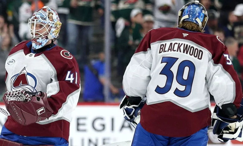Avalanche replace Wedgewood with Blackwood in Game 3 loss