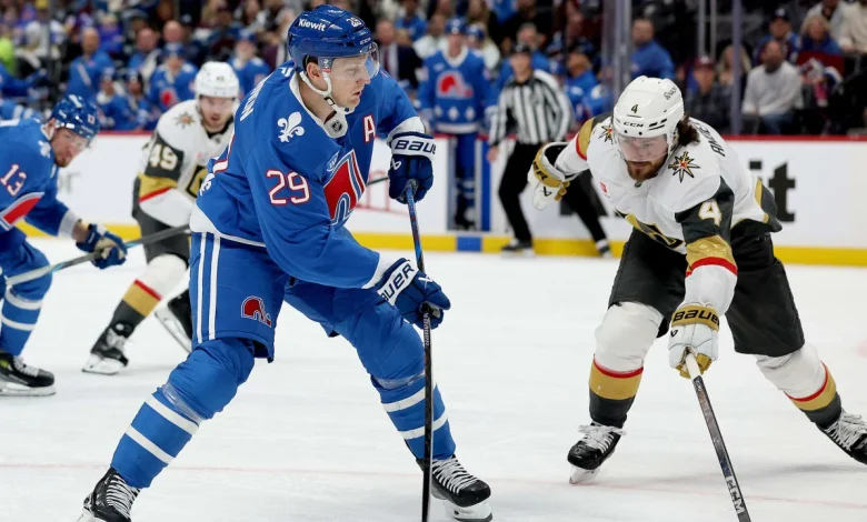Avalanche to play Golden Knights in Western Conference Final