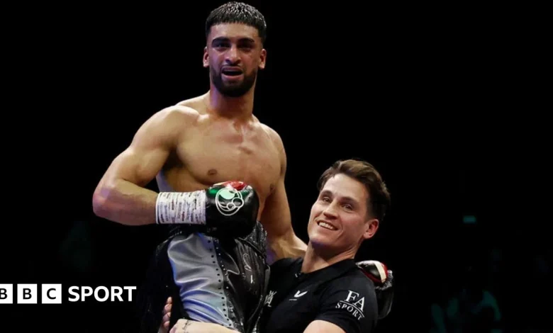 Azim vs Claggett: Trainer Shane McGuigan says Briton most talented fighter he has trained