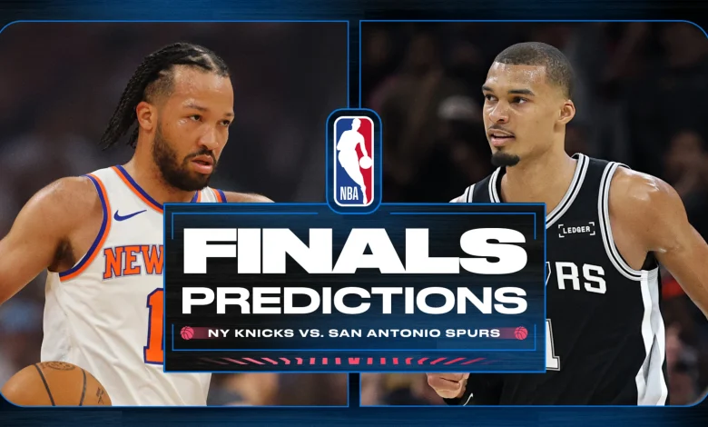 B/R Staff Predictions for 2026 NBA Finals Between New York Knicks and San Antonio Spurs