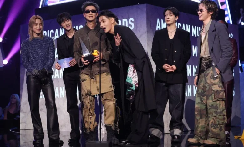 BTS' Jimin Edits AMAs Artist of the Year Card to Say ARMY Won Instead