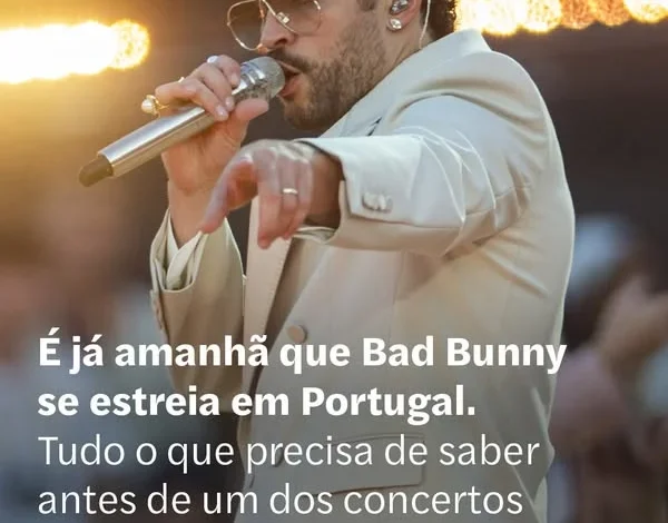Bad Bunny apresenta “Debí Tirar Más Fotos” em duas noites do Estádio da Luz esta terça e quarta-feira. O que vai acontecer em palco? Como foram os concertos anteriores? Eis o que esperar de um dos concertos do ano. Leia no link nos comentários. (📸 Ge