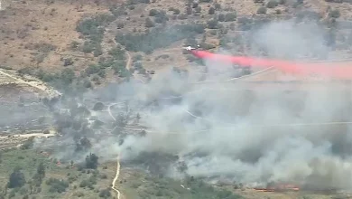 Bain Fire: Jurupa Valley brush fire burns 100 acres in Santa Ana River bottom, prompts evacuation orders in Riverside