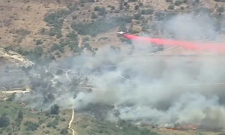 Bain Fire: Jurupa Valley brush fire burns 100 acres in Santa Ana River bottom, prompts evacuation orders in Riverside