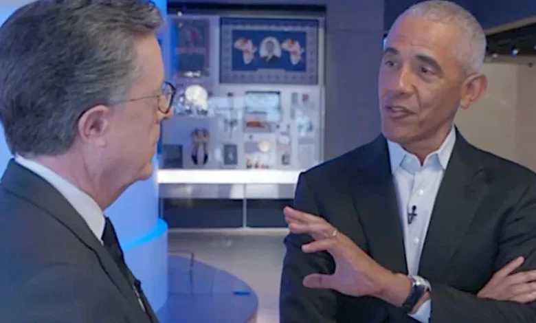 Barack Obama Reveals To Colbert The One Thing Democracy Can't Survive