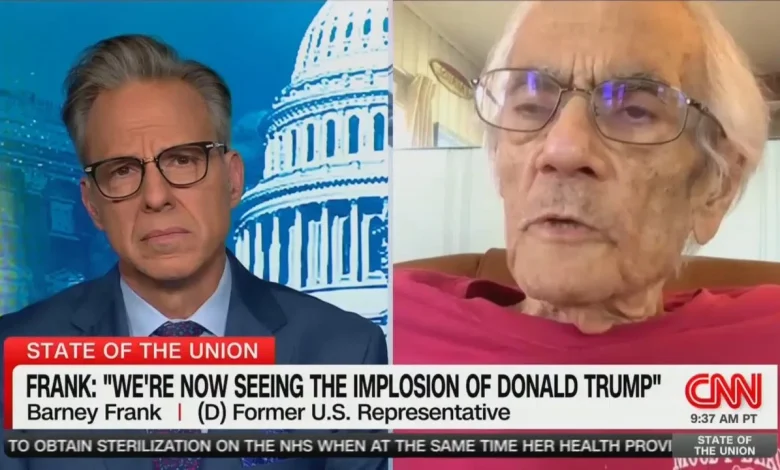 Barney Frank Delivers Stern Warning to Progressives