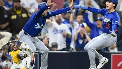Base-running error costs Dodgers in 1-0 loss to Padres