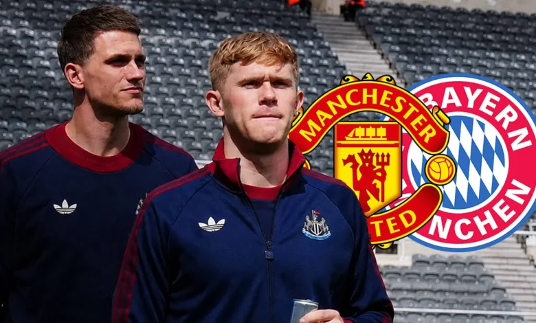 Bayern Munich join Man Utd in battle to sign £55m-rated Newcastle star as Magpies' stance is revealed