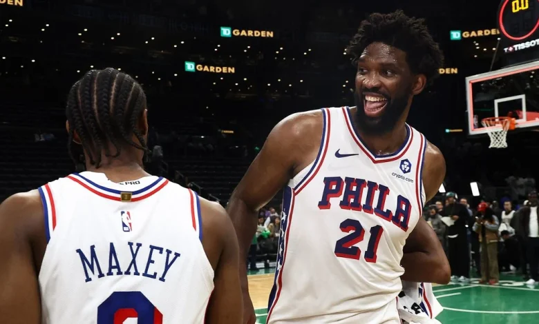 Behind Joel Embiid and Tyrese Maxey, a Sixers team with a bond that 'feels pretty different' wins a Game 7 in Boston