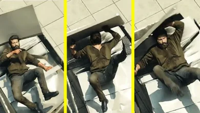 Believe it or not, that 'VFX fail' in The Punisher special was filmed with a real stuntman