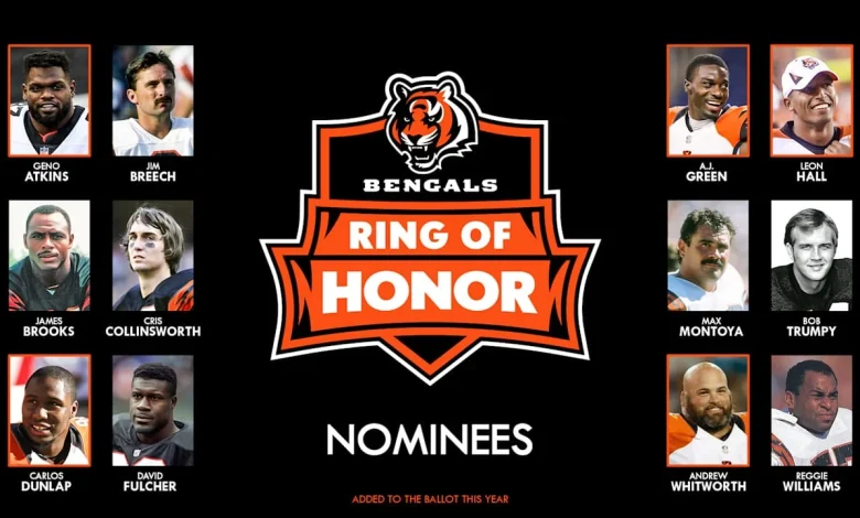Bengals 2026 Ring of Honor Ballot Overview
