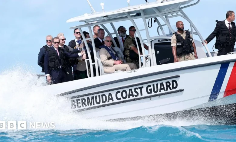 Bermuda welcomes King Charles with boats, dancing and cake-cutting